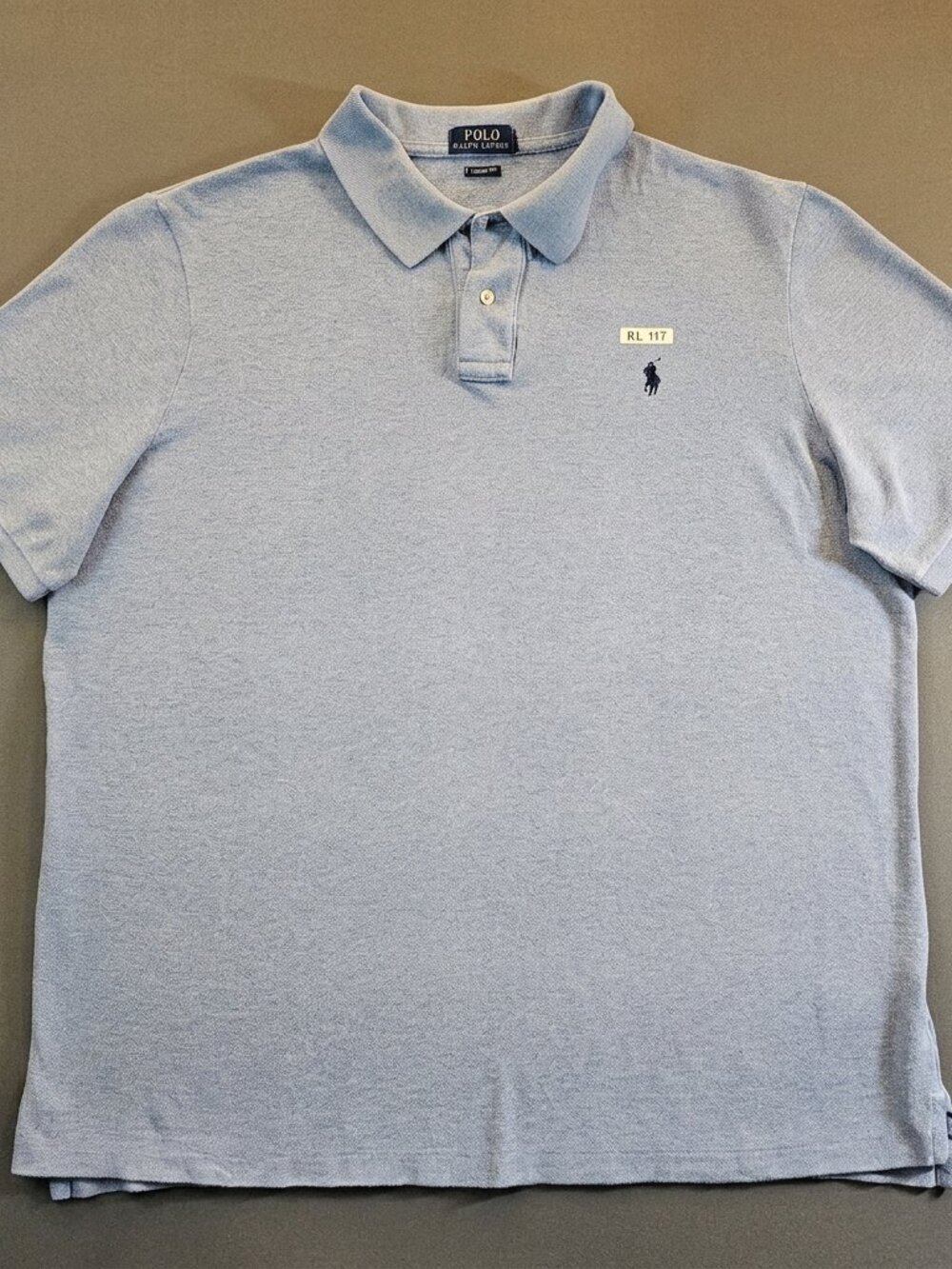 Polo Ralph Lauren Classic Fit Mesh Polo Shirt - Light Blue